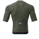 ROCKBROS Road-to-Sky Men's Cycling Short-Sleeved Jersey #Color_Army Green