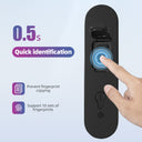 ROCKBROS Smart Bike U Lock with Fingerprint and App Control Waterproof - ROCKBROS
