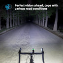 ROCKBROS RHL1000 Bike Headlight 1000 Lumens 4500 mAh IPX6 Waterproof - ROCKBROS
