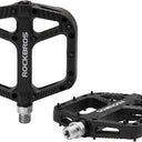 ROCKBROS Mountain Bike Pedals Nylon Composite Bearing 9/16" MTB Bicycle Pedals with Wide Flat Platform - ROCKBROS