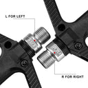 ROCKBROS Mountain Bike Pedals Nylon Composite Bearing 9/16" MTB Bicycle Pedals with Wide Flat Platform - ROCKBROS