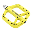 ROCKBROS Mountain Bike Pedals Nylon Composite Bearing 9/16" MTB Bicycle Pedals with Wide Flat Platform - ROCKBROS