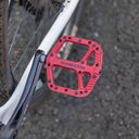 ROCKBROS Mountain Bike Pedals Nylon Composite Bearing 9/16" MTB Bicycle Pedals with Wide Flat Platform - ROCKBROS