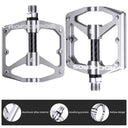 ROCKBROS Mountain MTB Bike Flat 9/16 Lightweight Carbon Fiber Sealed Bearing Pedals - ROCKBROS