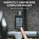 ROCKBROS Bike Aluminum Computer Mount compatible with Garmin, Wahoo, Bryton, and GoPro - ROCKBROS