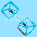 ROCKBROS Mountain Bike Pedals MTB Reflective Pedals CNC Non-Slip Lightweight Aluminum Alloy Bicycle Pedals - ROCKBROS
