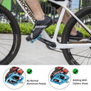 ROCKBROS MTB Aluminum Bike Pedals Compatible with SPD - ROCKBROS