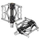 ROCKBROS Lightweight Aluminum Alloy Bike Pedals with Wide Platform Grip - ROCKBROS