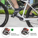 ROCKBROS MTB Aluminum Bike Pedals Compatible with SPD - ROCKBROS