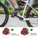 ROCKBROS MTB Aluminum Bike Pedals Compatible with SPD - ROCKBROS