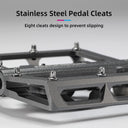 ROCKBROS MTB Aluminum Bike Pedals Compatible with SPD - ROCKBROS