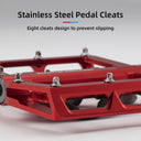 ROCKBROS MTB Aluminum Bike Pedals Compatible with SPD - ROCKBROS