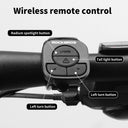 ROCKBROS Bike Tail Light Smart with Turn Signals Wireless Remote Brake - ROCKBROS
