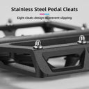ROCKBROS MTB Aluminum Bike Pedals Compatible with SPD - ROCKBROS
