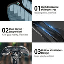 ROCKBROS Bike Seat Bicycle Saddle Comfortable Memory TPU Cushion - ROCKBROS