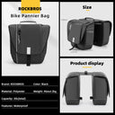 ROCKBROS 30L Bike Rear Rack Panniers Bags for Bicycles Waterproof - ROCKBROS