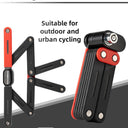 rockbros-folding-heavy-duty-anti-theft-bike-lock-120cm/47.24inch-with-2-keys