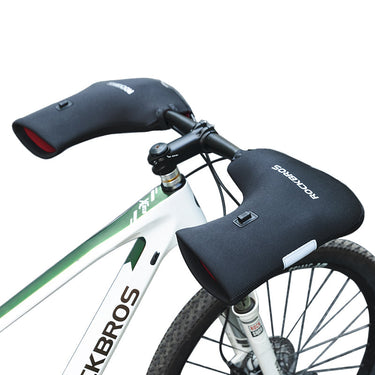 FREE GIFT | ROCKBROS USB Charging Heated Winter Handlebar Mittens for Winter Cycling