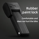 ROCKBROS Folding Bike Lock Smart Fingerprint Heavy Duty Anti Theft Bike Lock - ROCKBROS