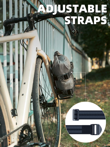 ROCKBROS Front Bike Rack Aluminum Alloy Luggage Touring Carrier Racks 6.6lbs - ROCKBROS