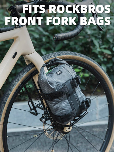 ROCKBROS Front Bike Rack Aluminum Alloy Luggage Touring Carrier Racks 6.6lbs - ROCKBROS