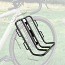 ROCKBROS Front Bike Rack Aluminum Alloy Luggage Touring Carrier Racks 6.6lbs - ROCKBROS