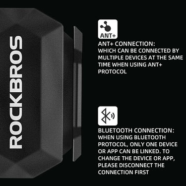 ROCKBROS RPM Cycling Speed Sensor for Road, Gravel and Mountain Bikes - ROCKBROS