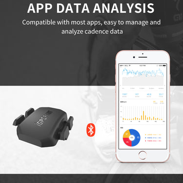 iGPSPORT Bike Speed & Cadence Sensor ANT+ Bluetooth 5.0 IPX7 Waterproof