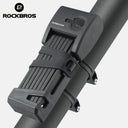 ROCKBROS Folding Bike Lock Smart Fingerprint Heavy Duty Anti Theft Bike Lock - ROCKBROS