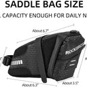 ROCKBROS Bike Saddle Bag  Under Seat 1.5L Cycling Accessories Storage Pouch - ROCKBROS