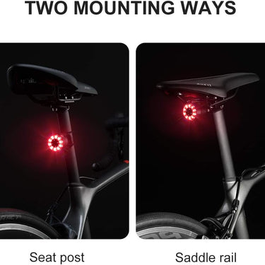 ROCKBROS Q1 Bike Tail Light  Rechargeable  Waterproof - ROCKBROS
