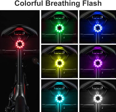 ROCKBROS Q1 Bike Tail Light  Rechargeable  Waterproof - ROCKBROS