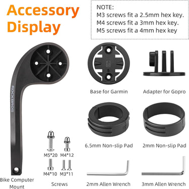 ROCKBROS GPS Bike Computer Accurate Wireless Speedometer with Backlight - ROCKBROS