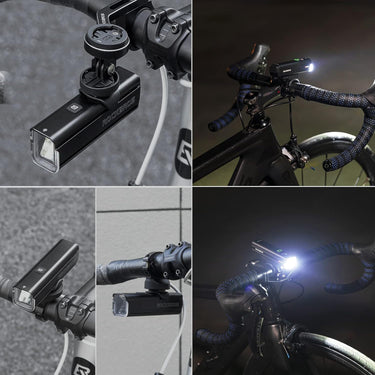 ROCKBROS RHL1000 Bike Headlight 1000 Lumens 4500 mAh IPX6 Waterproof - ROCKBROS