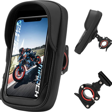 ROCKBROS Motorcycle Phone Mount Waterproof Handlebar Phone Bag - ROCKBROS