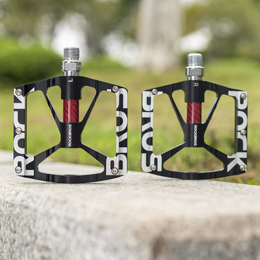 ROCKBROS Mountain Bike Pedals MTB BMX  Pedals CNC Non-Slip Lightweight Aluminum Alloy Bicycle Pedals 9/16" - ROCKBROS