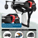 ROCKBROS Bike Helmet Mirror Detachable Fixing Way ycling Mirror - ROCKBROS