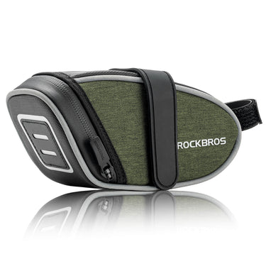 ROCKBROS Bicycle Saddle Bag 0.45L – Compact Storage, Big Convenience!​ #Style_Strap Mount