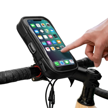 ROCKBROS  Motorcycle Phone Mount Waterproof Handlebar Bag Phones Below 6.8” - ROCKBROS