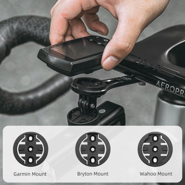 ROCKBROS Bike Aluminum Computer Mount  compatible with Garmin, Wahoo, Bryton, and GoPro - ROCKBROS