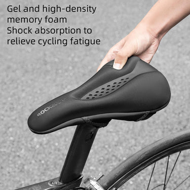 ROCKBROS Gel Bike Seat Cover Comfortable Padded Cushion for Peloton