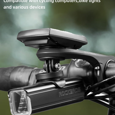 ROCKBROS Out Front Mount for Garmin, iGPSPORT - Fits 32-35mm Handlebars