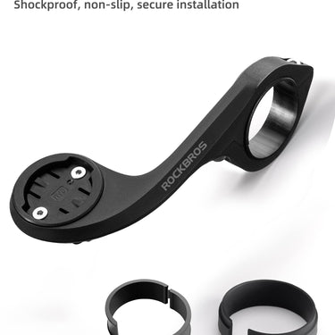 ROCKBROS Out Front Mount for Garmin, iGPSPORT - Fits 32-35mm Handlebars