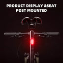 ROCKBROS LED Bike Tail Light Waterproof 3 Modes - ROCKBROS